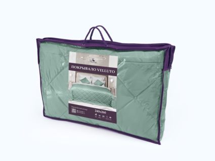 Покрывало Primavelle Velluto шалфей