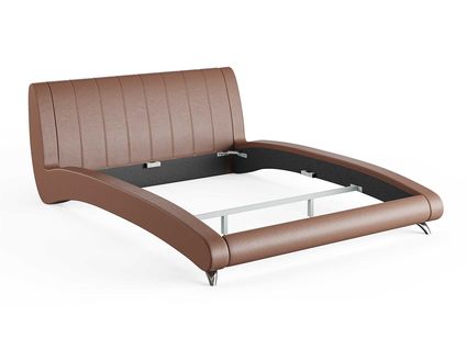 Кровать Сонум Verona Экокожа Белая 160х190