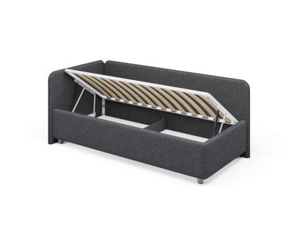 Кровать Сонум Capri Кашемир Бежевый (с подъемным механизмом) 90х190