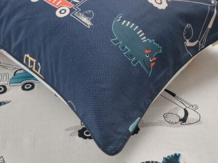 Комплект постельного белья Софи де Марко Диноленд (синий) 1,5-спальный