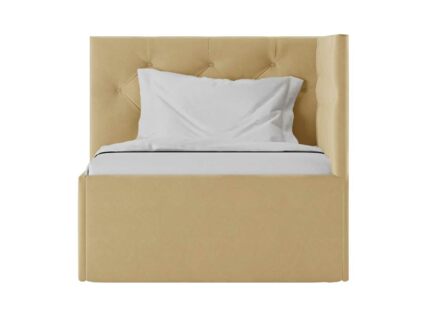 Кровать Димакс Бриони с подъемным механизмом 120x200 Велюр Velutto 05 уцененная