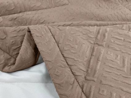 Покрывало Primavelle Marenga бархатный тауп 240х240