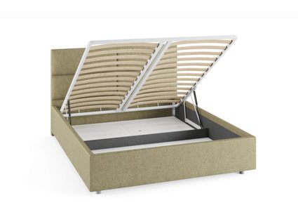 Кровать Сонум Omega Эвита Горчичный (с подъемным механизмом) 180х200