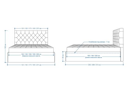 Кровать Lonax Элоиза велюр Dolly-13 (с основанием) 120х195