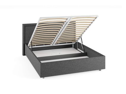 Кровать Сонум Bergamo Кашемир Синий (с подъемным механизмом) 200х200