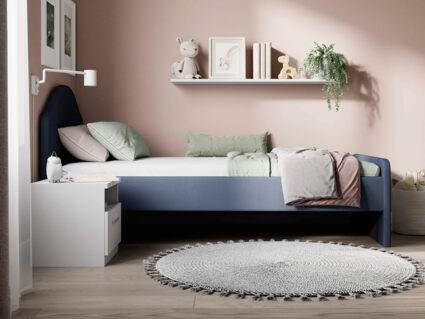 Кровать Сонум Emma Кашемир голубой