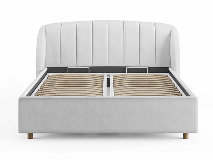 Кровать Сонум Valencia Экокожа Белый (с подъемным механизмом) 140х200