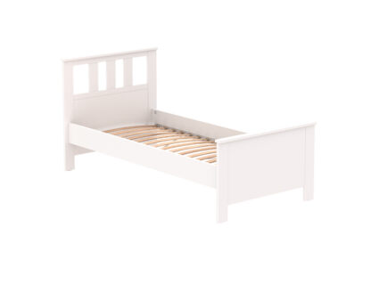 Кровать Гуд Лакк Сага белая 160х200