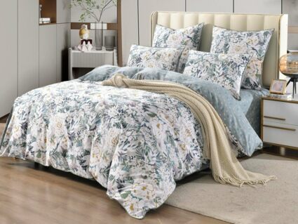 Комплект постельного белья Софи де Марко Монпелье (зеленый) Евро