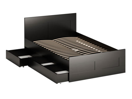 Кровать Гуд Лакк Сириус дуб венге 140х200