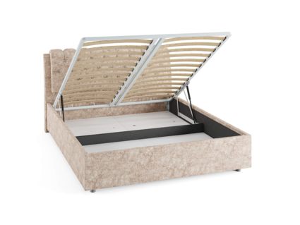 Кровать Сонум Olivia Фултон Серый (с подъемным механизмом) 120х200