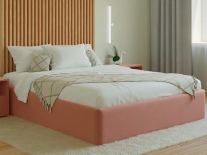 Кровать Lonax Белла велюр Dolly-17 (с основанием) 120х195