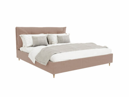 Кровать Beautyson Doris велюр Formula 225 бежевый (с подъемным механизмом) 256