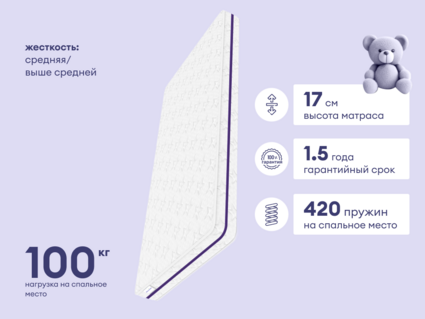 Матрас Базилик Бэби Фан 80х160