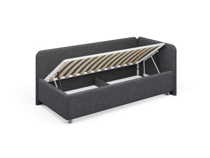 Кровать Сонум Capri Кашемир Бежевый (с подъемным механизмом) 90х190