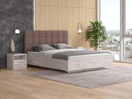 Кровать Сонум Luiza Ясмунд + Кашемир Бежевый 160х200