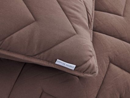 Покрывало Софи де Марко Робби (шоколад) 160х220