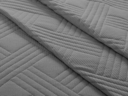 Покрывало Primavelle Velvet серое