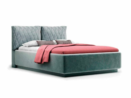 Кровать Nuvola Celeste Velutto 32 (с подъемным механизмом) 274