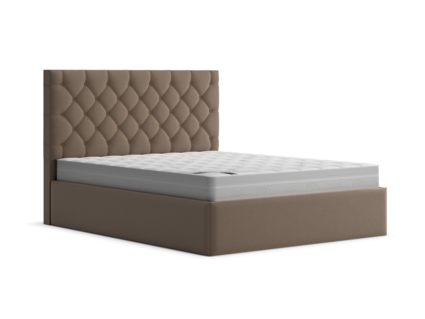 Кровать Lonax Элоиза велюр Dolly-13 (с основанием) 120х195