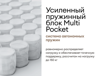 Матрас Мистер Слип Multi Line элит стронг 110х180