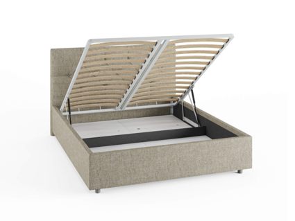 Кровать Сонум Bari Кашемир Бежевый (с подъемным механизмом) 180х200