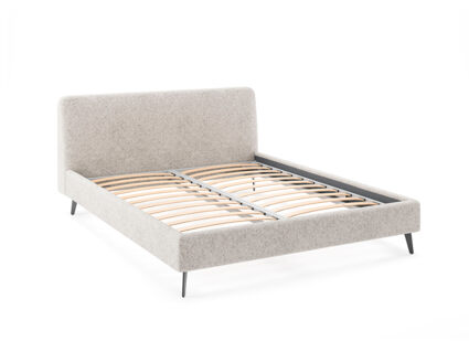 Кровать Сонум Boston Кашемир светло-серый 160х200