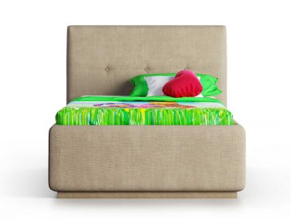 Кровать Nuvola Bianco Bravo cream (с подъемным механизмом) 120х200