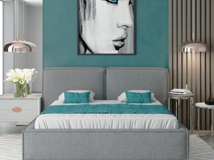 Кровать Nuvola Verde Next 014 (с подъемным механизмом) 160х190