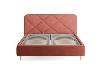 Кровать Сонум Taylor Кашемир светло-серый (с подъемным механизмом) 140х190