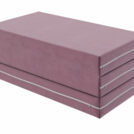 Футон DreamLine Eco (велюр бледно-розовый) 80х190