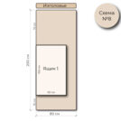 Кровать Mr.Mattress Site Box экокожа Black 180х195