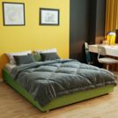 Кровать Димакс Риос с подъемным механизмом 120x200 Рогожка Preston 130 уцененная 120х200