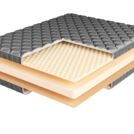 Матрас BeautyRoll Roll Foam Hard 14 Massage Latex Lux 75х190