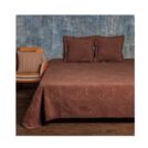 Покрывало Luxberry VELVET коричневая замша 240х260