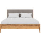 Кровать Rivi Ruby Wood Пинотекс/Рогожка Step 3 140х200
