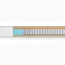 Матрас Denwir CLASSIC MIDDLE MEMO SOFT PLUS TFK 80х160