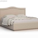 Кровать Nuvola Vicensa Style Velutto 04 (с подъемным механизмом) 160х190